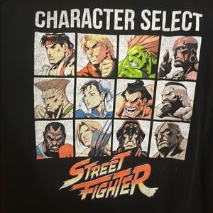 Street Fighter Capcom Large Shirt